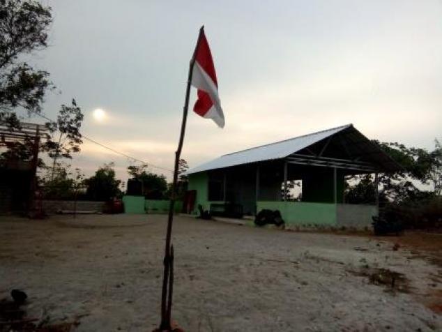 Suasana Sore Hari di Pondok Taklim Sa'adatul Muttaqin Desa Pemali Kabupaten Bangka, Rabu, 02 Oktober 2019