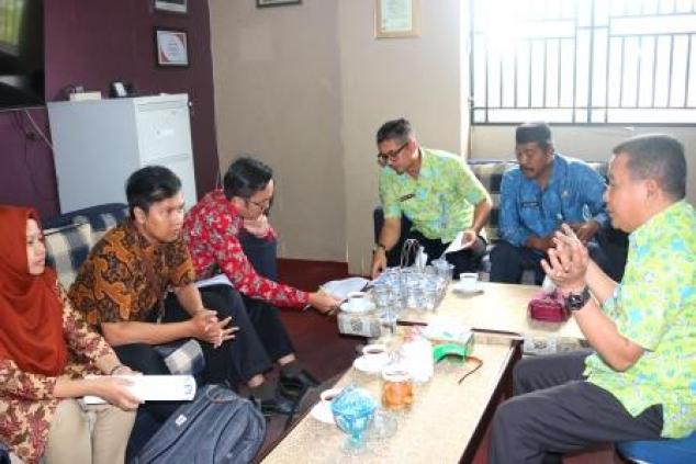 Survey Hasil Reformasi Birokrasi dari BPS Babel Ke Samsat Sungailiat, Kamis, 29 Agustus 2019