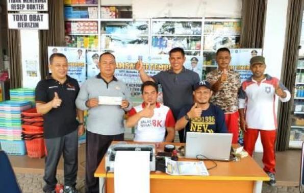 Kepala UPT.Bakuda Babel Wilayah Kabupaten Bangka Bersama Pegawai Samsat Sungailiat Melaksanakan Kegiatan Samsat Setempoh Di Mega Mart Sungailiat Bangka, Jum'at, 14 Februari 2020 Kepala UPT.Bakuda Babel Wilayah Kabupaten Bangka Bersama Pegawai Samsat Sungailiat Melaksanakan Kegiatan Samsat Setempoh Di Mega Mart Sungailiat Bangka, Jum'at, 14 Februari 2020