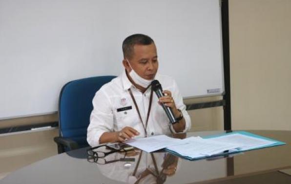 Kepala UPT.Bakuda Provinsi Kepulauan Bangka Belitung Wilayah Kabupaten Bangka/Samsat Bangka, Yeri,S,Sos Memimpin Rapat Evaluasi Pembangunan Zona Integritas Wilayah Bebas Dari Korupsi Dan Wilayah Bersih Dan Melayani Pada UPT.Bakuda Provinsi Kepulauan Bangka Belitung Wilayah Kabupaten Bangka, Rabu, 16 Desember 2020