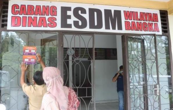 Kegiatan Publikasi IKM Samsat Bangka Dan IKM Samsat Setempoh Samsat Bangka Di Kantor Cabang Dinas ESDM Provinsi Kepulauan Bangka Belitung Wilayah Kabupaten Bangka, Kantor Cabang Dinas Pendididkan Provinsi Kepulauan Bangka Belitung Wilayah Kabupaten Bangka, Dinas Dukcapil Kabupaten Bangka, Selasa, 15 September 2020
