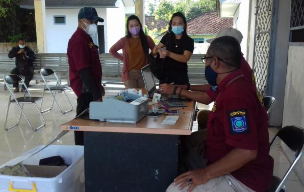 Realisasi Penerimaan Pajak Provinsi Kepulauan Bangka Belitung Dari Kegiatan Samsat Setempoh Samsat Bangka,Sabtu, 07 Agustus 2021 sebanyak Rp.95.675.000