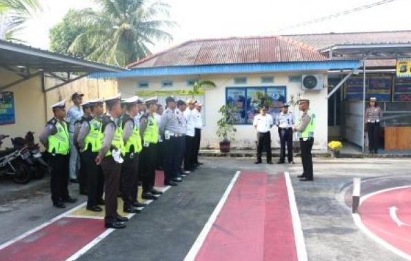Apel Pagi di Mapolres Bangka