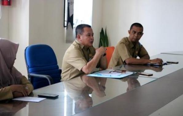 Kepala UPT.Bakuda Babel Wilayah Kabupaten Bangka Memimpin Rapat Evaluasi Kegiatan Penyelenggaraan Pelayanan Publik Tahun 2019 Di Samsat Sungailiat, Senin, 20 Januari 2020