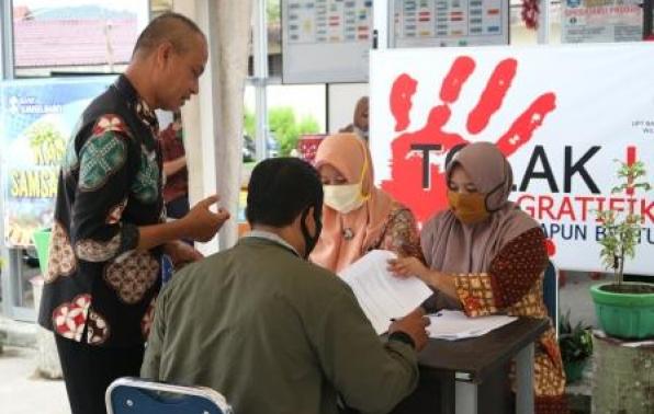 Kegiatan Survei Kepuasan Pengguna Layanan Pada UPT.Bakuda Provinsi Kepulauan Bangka Belitung Wilayah Kabupaten Bangka/Samsat Bangka, Kamis, 10 September 2020