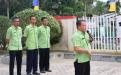Kepala UPT.Bakuda Wil.Kab.Bangka, Yeri, S,Sos menyampaikan amanat tentang Etika Pelayanan 5S di Apel Pagi