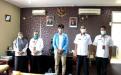 Kepala UPT.Bakuda Provinsi Kepulauan Bangka Belitung Wilayah Kabupaten Bangka, Yeri, S,Sos menerima kunjungan pra survei penelitian Mahasiswa UBB, Muhammad Yusuf Khalied Mufti Di Ruang Kepala UPT.Bakuda Provinsi Kepulauan Bangka Belitung Wilayah Kabupaten Bangka, Rabu, 07 Oktober 2020