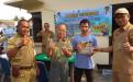 Kegiatan Samsat Setempoh Di Pasar Baru Belinyu Kecamatan Belinyu Kabupaten Bangka, Senin, 04 November 2019