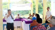 Sosialisasi Pembangunan ZI WBK & WBBM di Desa Silip Kecamatan Riau Silip Kabupaten Bangka, Rabu, 21 Agustus 2019